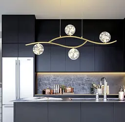 Видовжений світильник з LED елементами Line.F YQ 318/4 AB - мініатюра 5