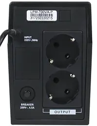 Джерело безперебійного живлення LogicPower 700 ВА / 490 Вт / 7 А*ч (00003172) - мініатюра 2