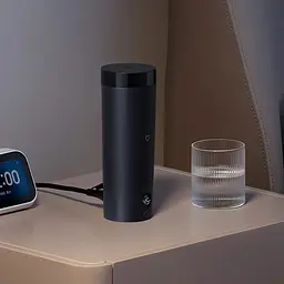 Термос електричний термопот MiJia Portable Electric Cup 2 350 мл (MJDRB02PL) чорний - мініатюра 6