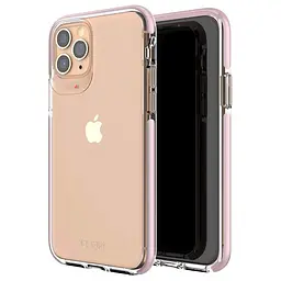 Протиударний прозорий чохол GEAR4 Piccadilly D3O з антимікробним покриттям для iPhone 11 Pro (5.8") Pink + Transparent - мініатюра 6
