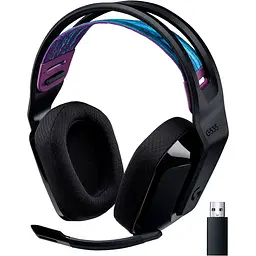 Ігрові навушники Logitech G535 Lightspeed Wireless Black (981-000972) [70702] - мініатюра 1