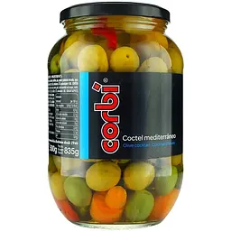 Оливки Corbi Гіганти без кісточки 835 г
