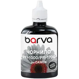Чорнило Barva Canon PFI-1000/PFI-1700 100ml MBK, pigment (C1700-973)