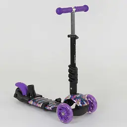 Самокат дитячий Best Scooter 59х15х29 см Фіолетовий 000231479 - мініатюра 3