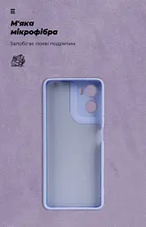 Чехол ArmorStandart ICON для Motorola G06 Power 4G Camera cover Lavender (ARM89095) - мініатюра 4
