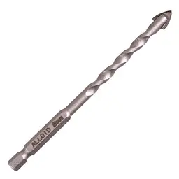 Свердло по склу та кераміці Alloid 8 мм хвостовик HEX 1/4" L= 120 мм (GB-10008) - мініатюра 3
