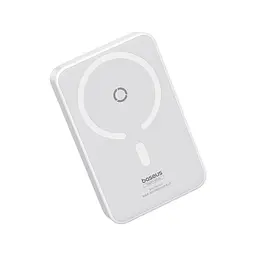 Зовнішній акумулятор магнітний Baseus MagPro Magnetic Bracket 5000mAh 20W (P10064101223-00) білий - мініатюра 4