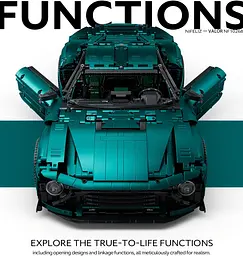 Конструктор Nifeliz Спортивний автомобіль VALOR (NF10268) - мініатюра 4