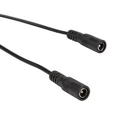 Адаптер PowerPlant DC - 2xDC (M/M), 5.5x2.1мм, Чорний (CA914890) - мініатюра 3
