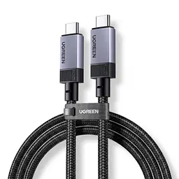 Кабель UGREEN L701 USB-C - USB-C USB 3.2 Gen 2 PD 240 Вт 2 м космічний сірий (95619)