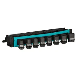 Набір головок ударних 1/2" 8-21 мм (8 шт) Makita B-54645 - мініатюра 2