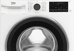 Пральна машина Beko фронтальна, 9кг, 1400, A+++, 55см, дисплей, SMART, ПАР, інвертор, білий (B3WFU5943W) - мініатюра 5