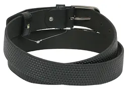 Ремінь під брюки Skipper 1051-35 натуральна шкіра 3,5 см Чорний - мініатюра 2