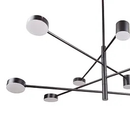 Світильник стельовий Brille підвісний BR-01 631S/8 LED 56W WW+NW+CW BK - мініатюра 6