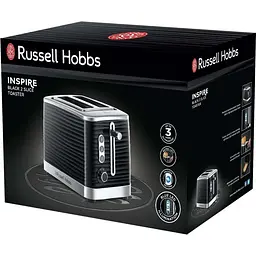 Тостер Russell Hobbs 24371-56 Inspire чорний (23681036002) - мініатюра 8