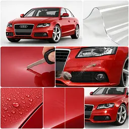 Антигравійна захисна бронеплівка за лекалами для Audi A4 B8 2008-2015 - повний кузов - мініатюра 2