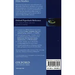 Oxford Dictionary of Film Studies (Oxford Quick Reference) - Annette Kuhn