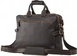 Чоловіча шкіряна сумка Vintage 38,5х29х10,5 см sum0015079 - мініатюра 3