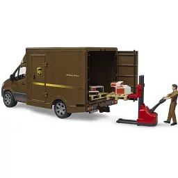 Автомобіль Bruder Мb Sprinter з фігуркою та аксесуарами 1:16 (02678) - мініатюра 2