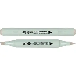 Набір спиртових маркерів Santi Brush SA-WG3 теплий сірий 3, 6 шт. (390940)