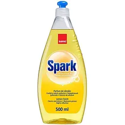 Засіб для ручного миття посуду Sano Spark Лимон 500 мл (7290005425936)