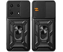 Панель BeCover Military для Infinix Note 30 NFC (X6833B) Black (711000) - мініатюра 2
