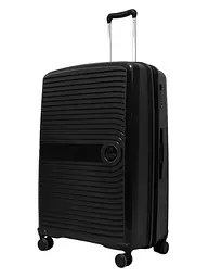 Валіза велика L поліпропілен Airtex 223 78×55×30см 99л Чорний - мініатюра 2
