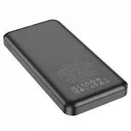 Зовнішній акумулятор Power bank HOCO J102 Cool figure 20 W 10000 Mah + QC03 батарея заряджання Чорний - мініатюра 4