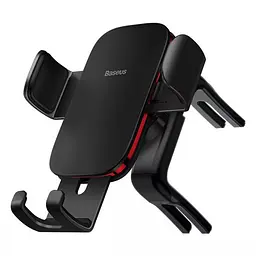 Тримач в машину Baseus Metal Age2 Gravity Car Mount Round Air Vent Version (39441) - мініатюра 3