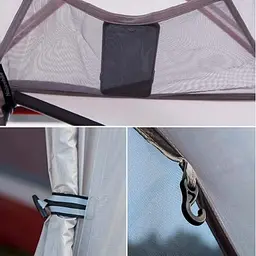 Надлегкий одномісний намет з футпринтом Naturehike Cloud Up 1 Updated NH18T010-T 210T (Зелений) - мініатюра 3