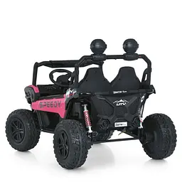 Дитячий електромобіль Bambi Джип M 6205EBLR-8 24V до 60 кг - мініатюра 4