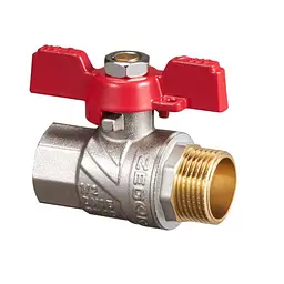 Кран кульовий Zegor ECO FN31 прямий 1/2" ВН PN30 30412
