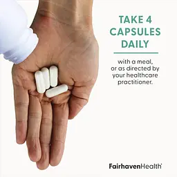 Інозитол (B-8) Myo + D-Chiro Inositol 120 капсул Fairhaven Health vit0005901 - мініатюра 3