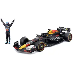 Автомодель з фігуркою Bburago Oracle Red Bull Racing RB20 (18-28060 (#1))