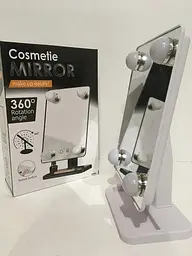 Дзеркало для макіяжу Mirror 360 Rotation Angel з LED підсвіткою та сенсорним керуванням - мініатюра 3