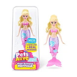 Інтерактивна іграшка Pets & Robo Alive Pets Alive S1 - Чарівна русалонька Перлинна мушля (9567D)