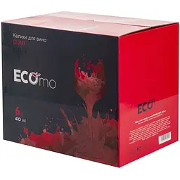 Набір келихів Ecomo Glint для вина 410 мл 6 шт. (GB086304) - мініатюра 4