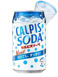 Японський газований напій Calpis Soda 355 мл