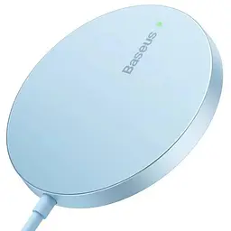 Бездротове зарядне Baseus Simple Mini 3 Magnetic Charger 15 W Galaxy CCJJ040303 блакитне