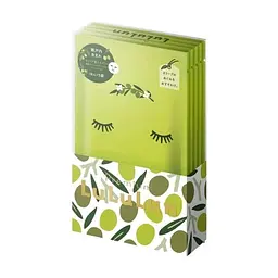 Маска для обличчя Lululun Face Mask Shodoshima Olive Живильна З екстрактом оливкового листя 1 шт х 5 уп (4582305065282)