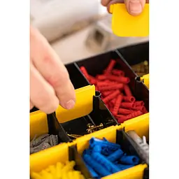 Ящик для інструментів Stanley касетница 21 х 11,5 х 3,5 см 17 отсеков (STST81680-1) - мініатюра 4