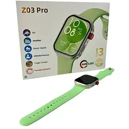 Смарт-годинник Fendior Z03 Pro IP65 Mint - мініатюра 6