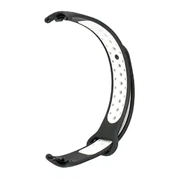 Ремінець Nike Sport Mi Band 8/9/10 Чорний Білий - мініатюра 2