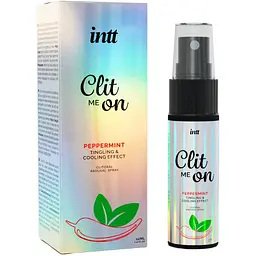 Збудливий спрей для клітора Intt Clit Me On Peppermint Cooling Effect 12 мл, охолоджуючий ефект Intt SO8392 98025 - мініатюра 1