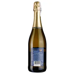 Ігристе вино Valsa Nuovo Perlino Pinot Chardonnay Brut, біле, брют, 11,5%, 0,75 л - мініатюра 2