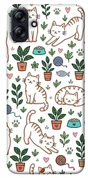TPU чохол Demsky Cats pattern для Samsung Galaxy A04e