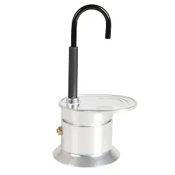Кавоварка Bo-Camp Aluminium 1-cup Silver срібляста (2200535) - мініатюра 3