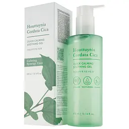 Гель для обличчя Tony Moly Houttuynia Cordata Cica Quick Calming Soothing Gel, з екстрактами хаутюнії та центели, 300 мл