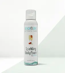 Масажна піна Amoreane Sparkling Body Foam Strawberry Champagne, 150 мл