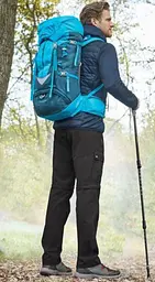 Туристичний трекінговий рюкзак 40L Crivit Бордовий - мініатюра 7